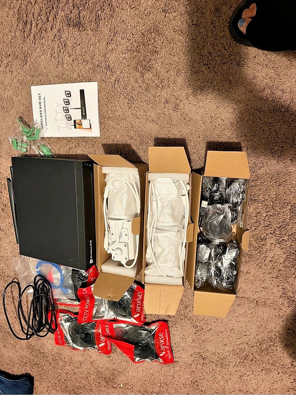 Wireless NVR Set Security Camera